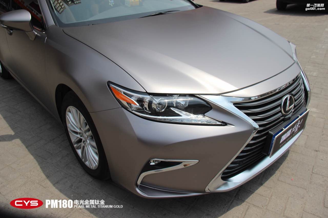 北京雷克薩斯NX200 CYS電光金屬鈦金 PM180 汽車改色貼膜