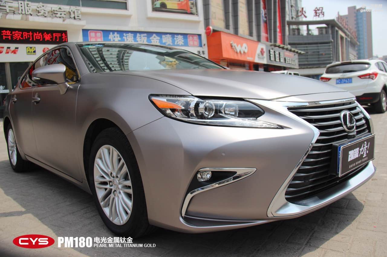 北京雷克薩斯NX200 CYS電光金屬鈦金 PM180 汽車改色貼膜