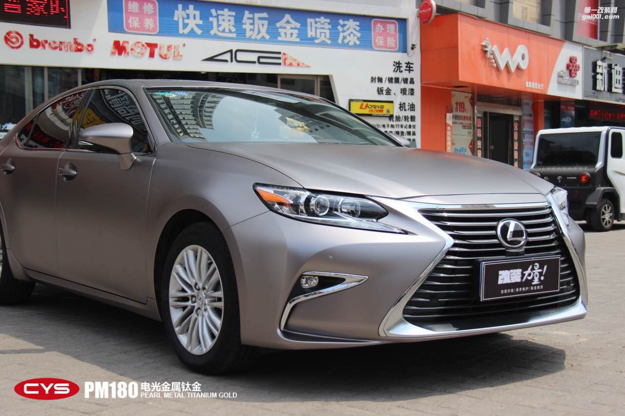 北京雷克薩斯NX200 CYS電光金屬鈦金 PM180 汽車改色貼膜