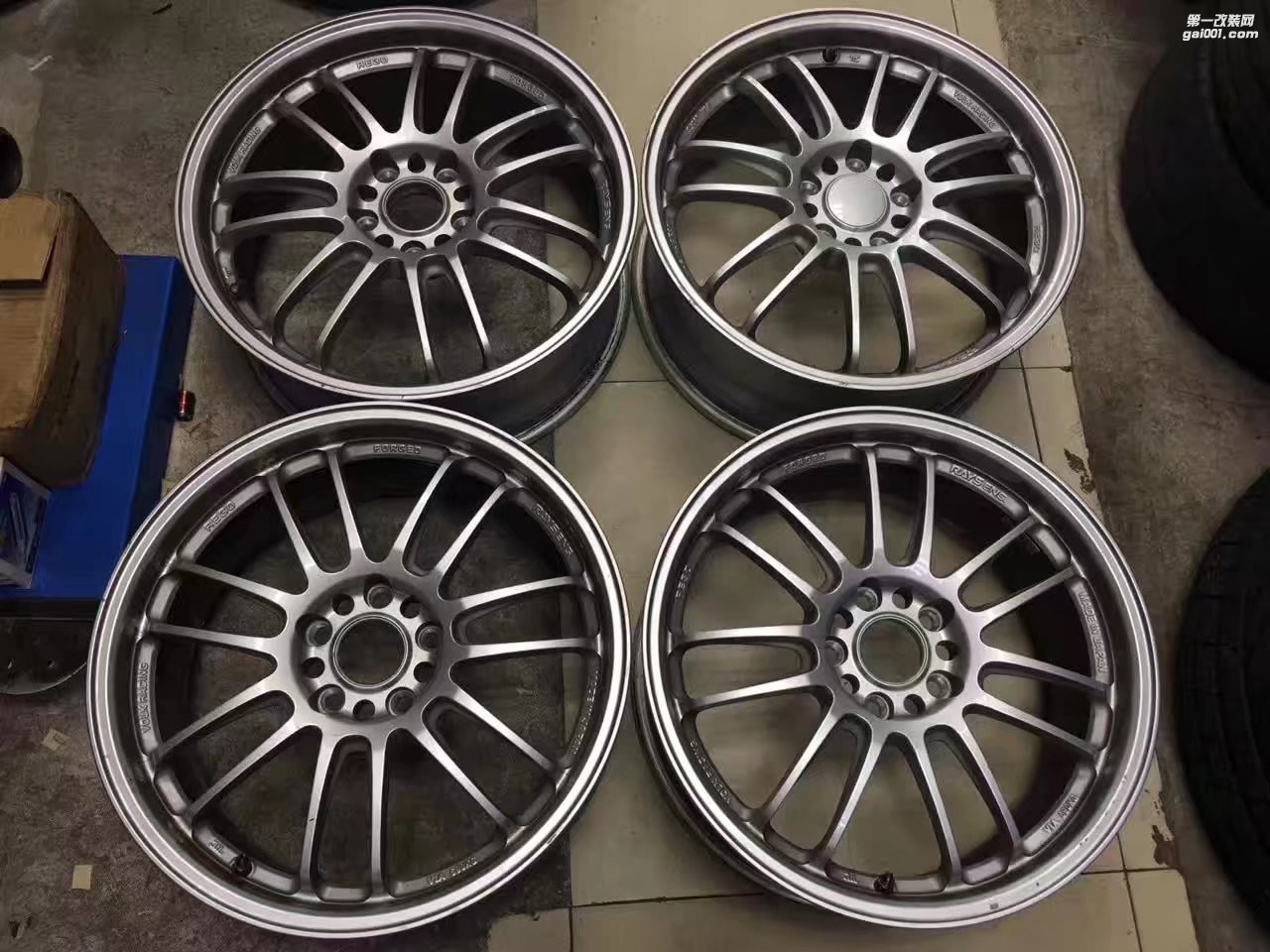 Mini 拆下一套 日本  RAYS  RE30  鍛造