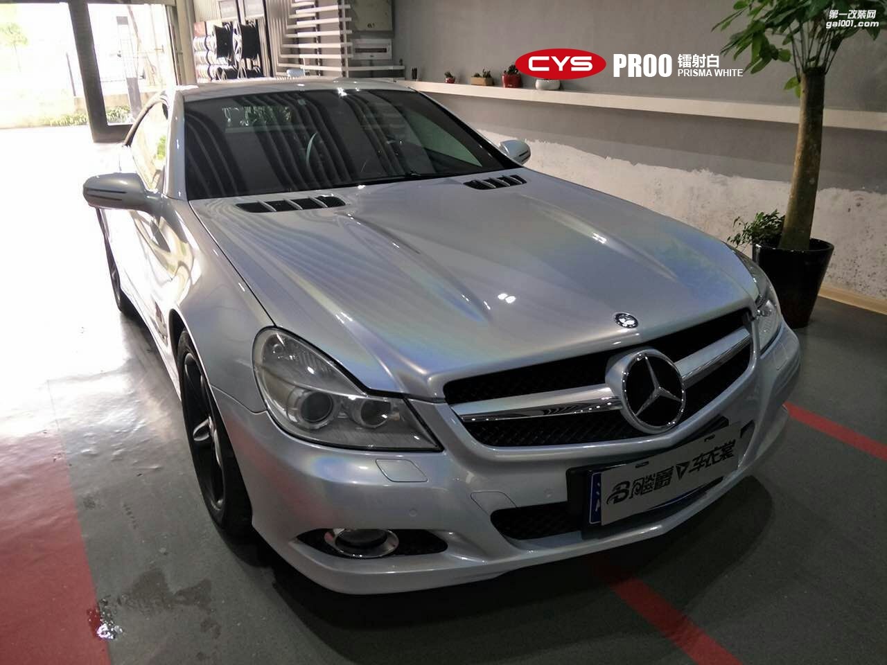 CYS鐳射白車身膜車衣裳PR00鐳射白改色膜
