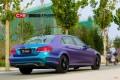 奔馳E300 CYS亞光鉆石高雅藍(lán) DM060 汽車改色貼膜 18611722254 (6)
