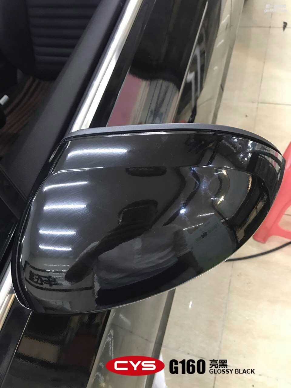 北京大眾邁騰 CYS亮黑 G160 汽車改色貼膜