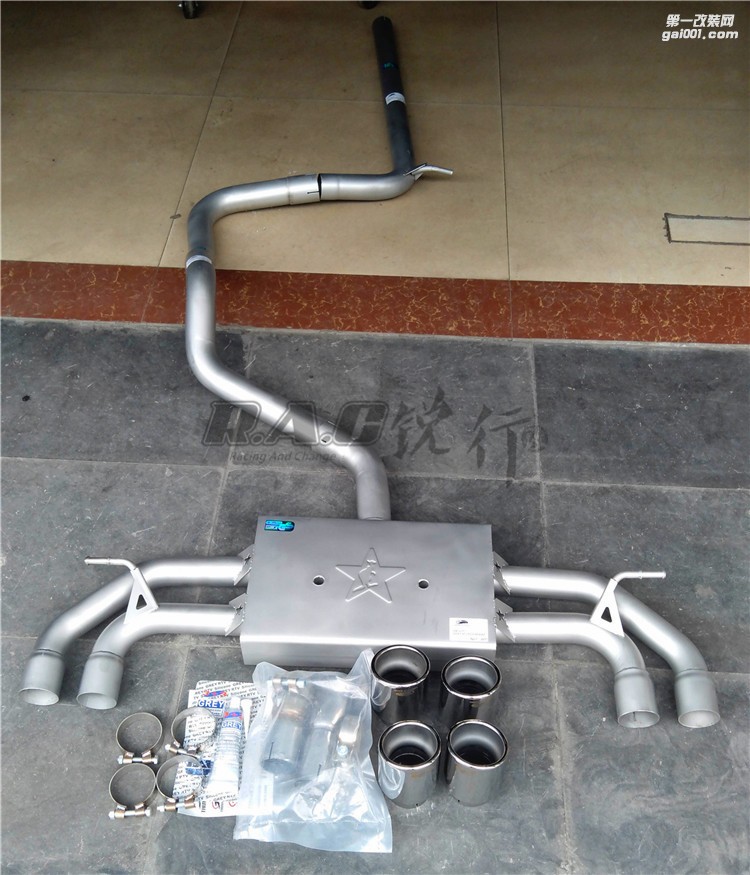 成都銳行-高爾夫7改裝澳洲雷鳥中尾段四出排氣