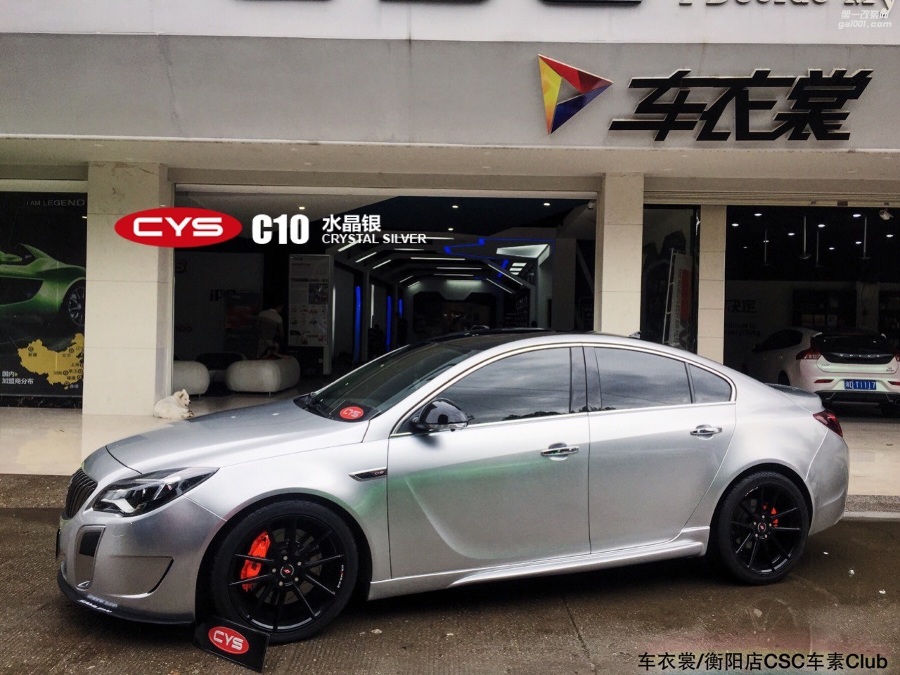 北京別克君威 CYS水晶銀 C10 汽車改色貼膜