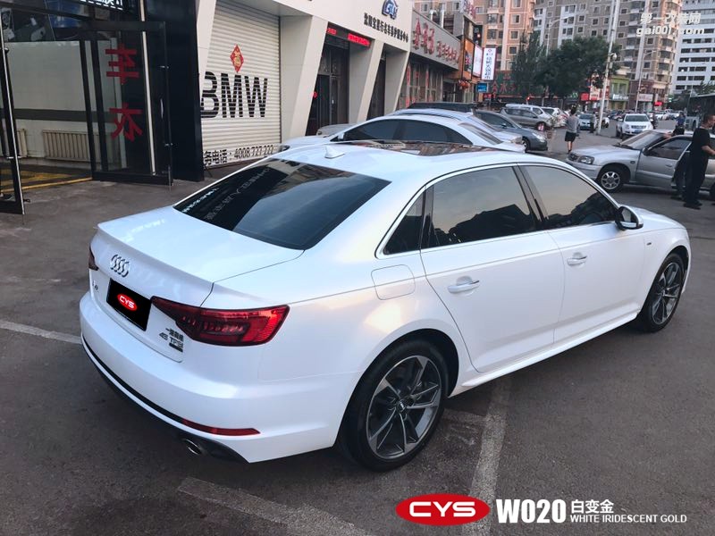 CYS白變金車身膜車衣裳W020白變金改色膜