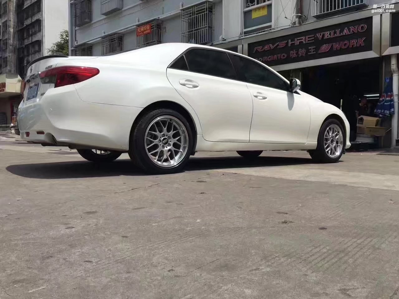 銳志，換 日本 BBS RGR 完工！