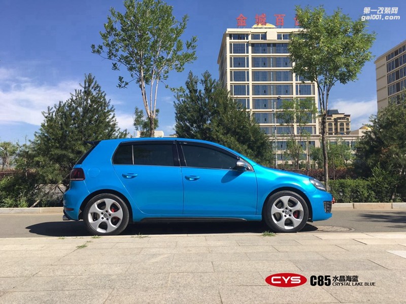 CYS水晶海藍車身膜車衣裳C85水晶海藍改色膜