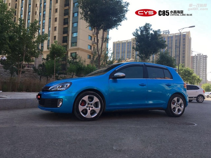 CYS水晶海藍車身膜車衣裳C85水晶海藍改色膜