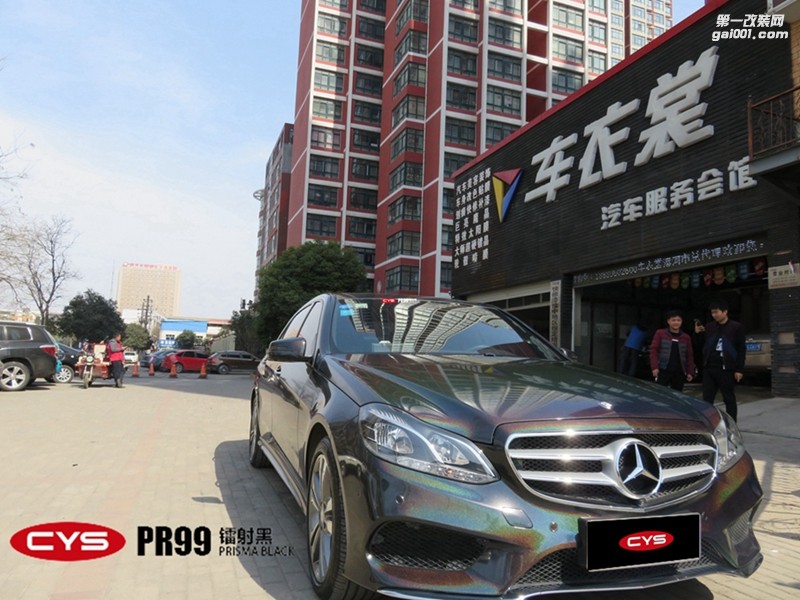 CYS鐳射黑車身膜車衣裳PR99鐳射黑改色膜