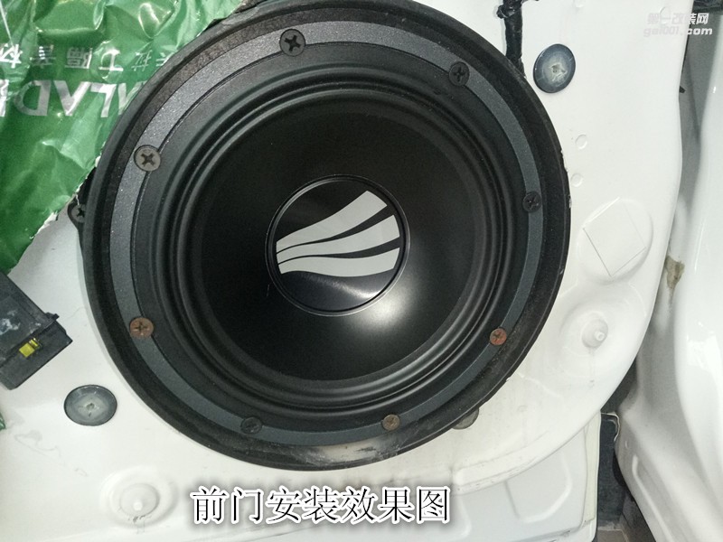 低频扎实马自达CX5音响改装德国彩虹GL系列加装功放和处理器-郑州金声音响改装