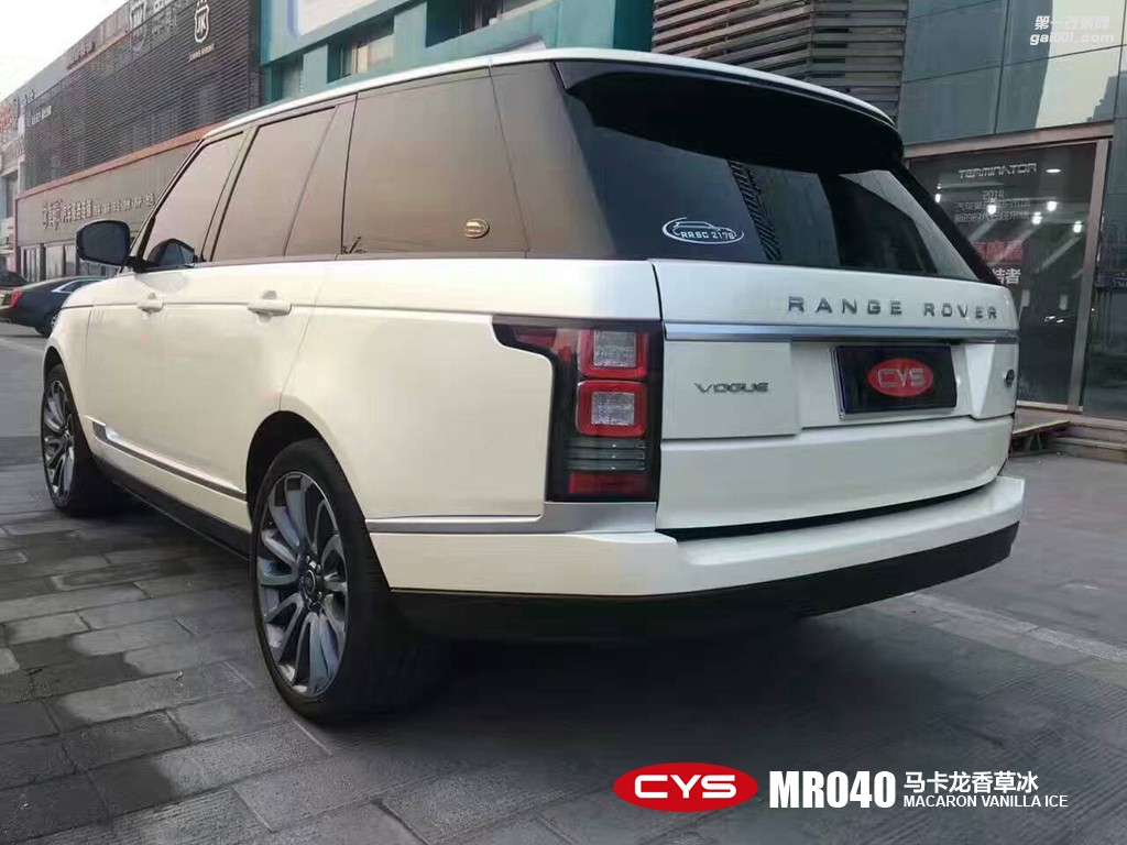 CYS馬卡龍香草冰車身膜車衣裳MR040馬卡龍香草冰改色膜