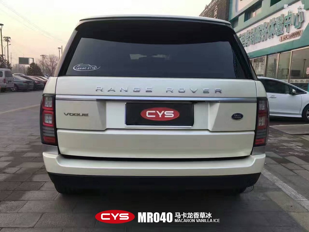 CYS馬卡龍香草冰車身膜車衣裳MR040馬卡龍香草冰改色膜