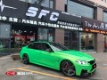 寶馬3系 CYS幻彩金綠 MG36 汽車改色貼膜 18611722254 (7)