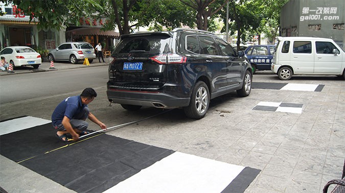 福特銳界汽車改裝道可視360度全景泊車系統(tǒng)