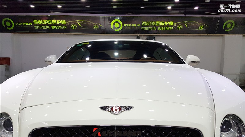 賓利GT車身貼PTF透明膜圖片展示