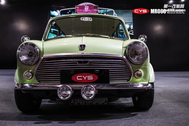 北京MINI CYS馬卡龍蝴蝶綠 MR060 汽車改色貼膜