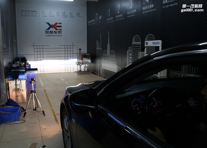 汽車改燈 凌志LS460年審不過(guò)怎么辦 廣州汽車大燈改裝 廣州改燈哪里專業(yè)