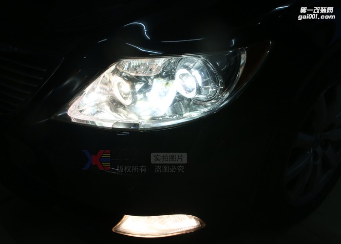 汽車改燈 凌志LS460年審不過(guò)怎么辦 廣州汽車大燈改裝 廣州改燈哪里專業(yè)