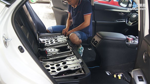 成都雷克薩斯NX200全車隔音改裝