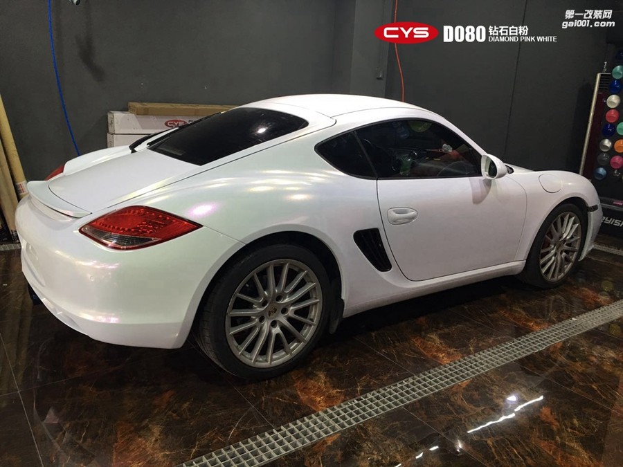 CYS鉆石白粉車身膜車衣裳D080鉆石白粉改色膜