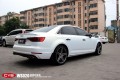 奧迪A4L CYS亞面白變金 WS020 汽車改色貼膜 18611722254 (2)