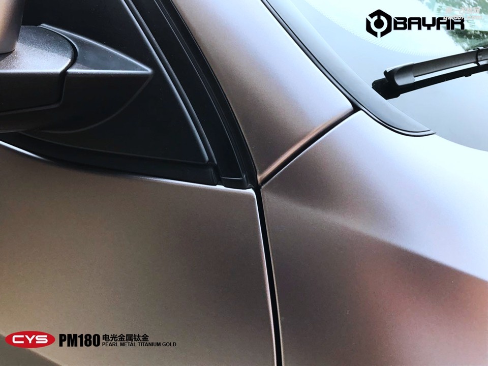 北京寶馬X5 CYS電光金屬鈦金 PM180 汽車改色貼膜