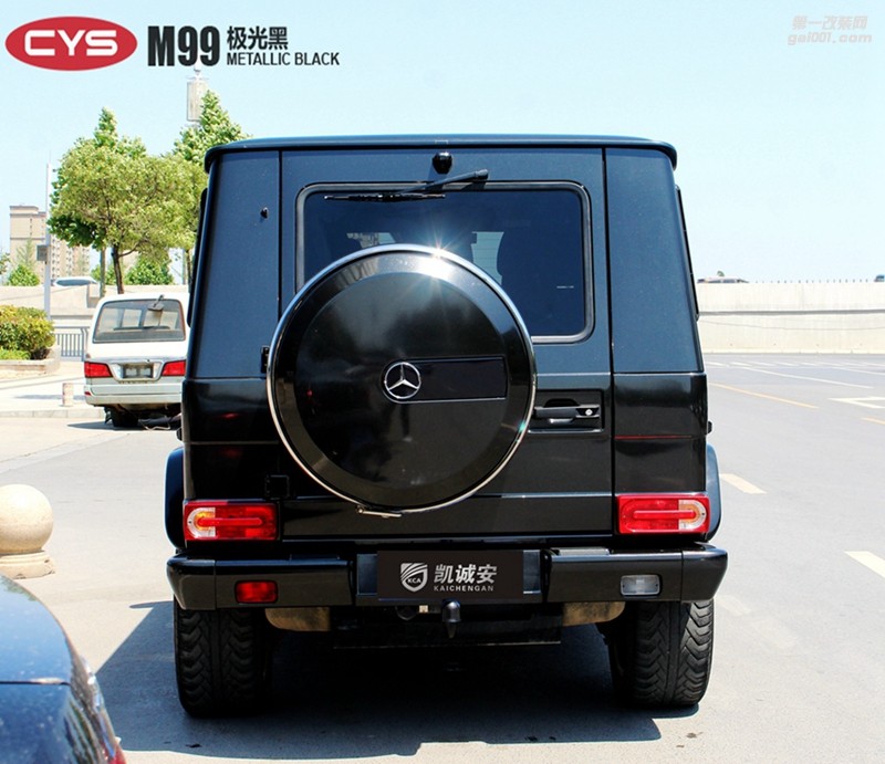 CYS極光黑車(chē)身膜車(chē)衣裳M99極光黑改色膜