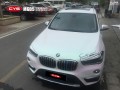 寶馬X1幻彩曙光白車身改色貼膜