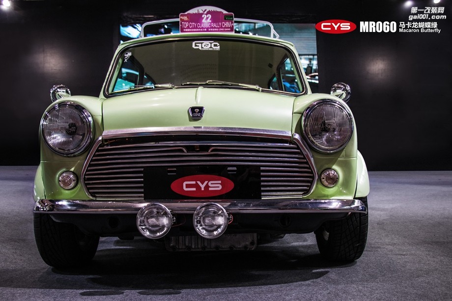 四川成都車(chē)衣裳MINI馬卡龍蝴蝶綠MR00汽車(chē)改色貼膜