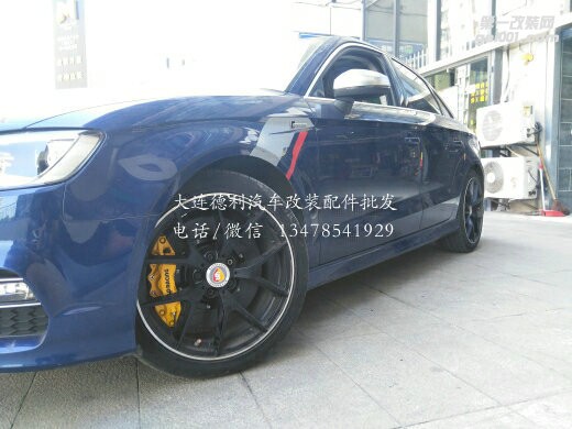 奧迪A3升級(jí)ap9040六活塞卡鉗