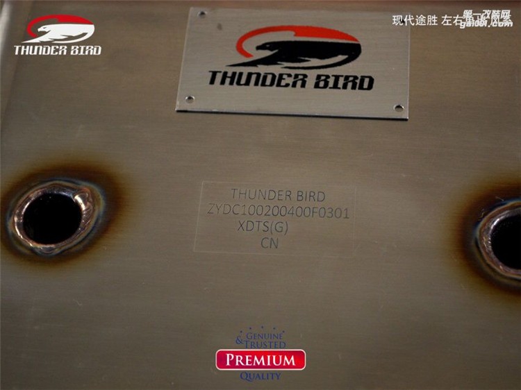 现代途胜 THUNDER BIRD 雷鸟改装排气管 消声器 阀门排气