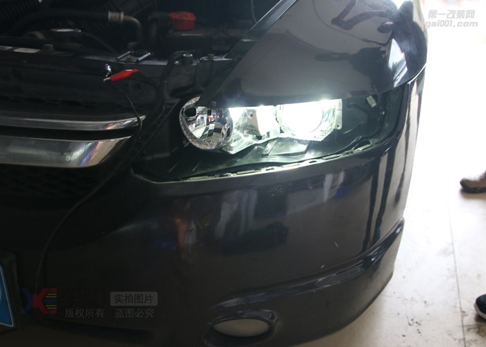 奧德賽汽車燈光不亮怎么辦 廣州炫酷車燈改燈