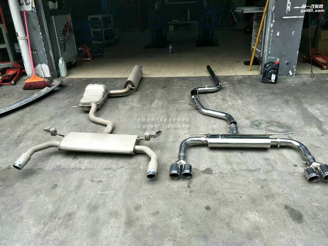奧迪A3 2.0T 升級RES中尾段排氣