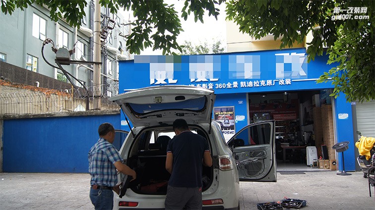 三菱帕杰羅改裝道可視360度全景