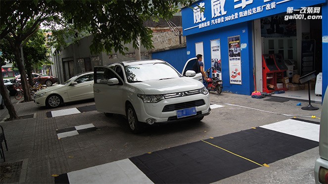 三菱帕杰羅改裝道可視360度全景