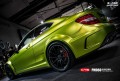 奔馳C63 CYS電光金屬檸檬綠 PM060 汽車改色貼膜 18611722254 (6)