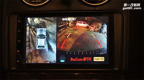 奔驰GLS550改装道可视360全景