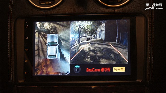 奔馳GLS550改裝道可視360全景