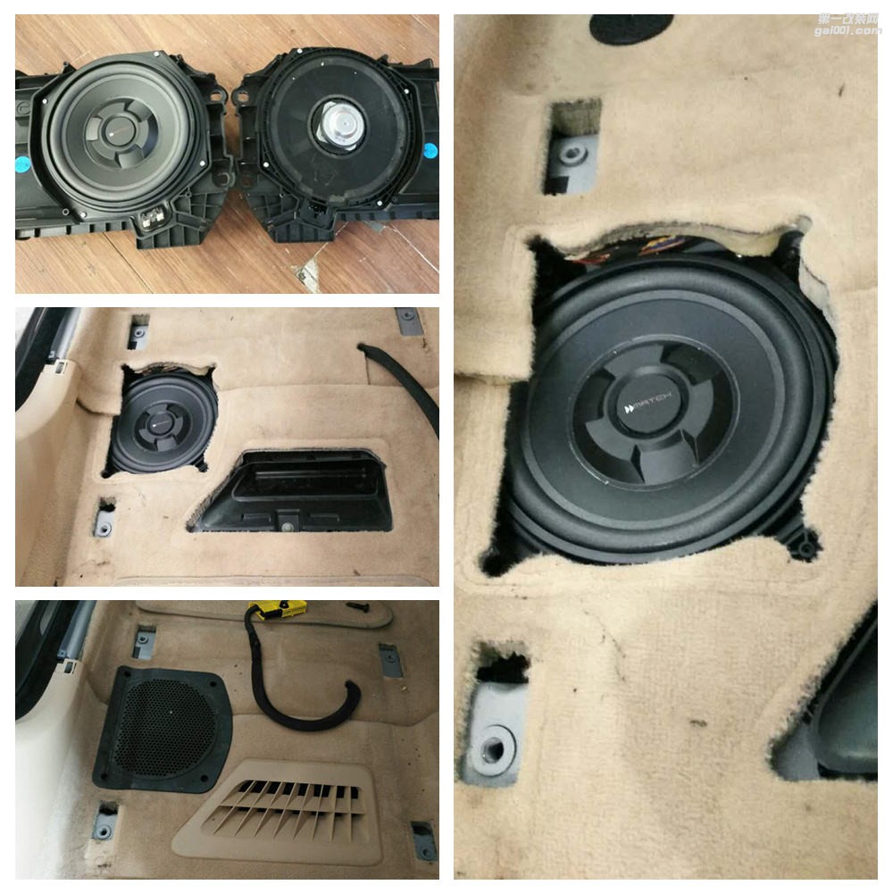 汕頭寶馬BMW525LI汽車音響燈光新玩法，靚得讓人無法拒絕，汕頭潮南車韻汽車音響隔音個性設計