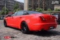 捷豹XJL CYS亮紅 G010 汽車改色貼膜  18611722254 (7)