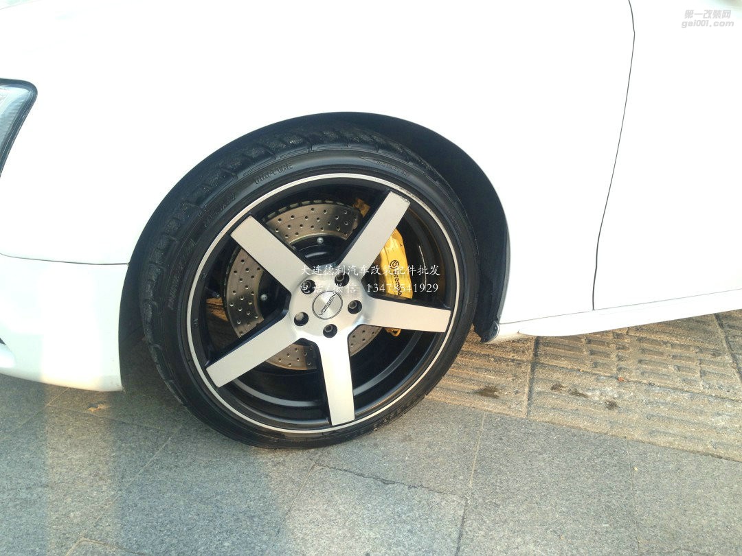奧迪A5改裝BREMBO剎車+RES排氣