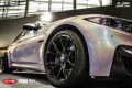 寶馬M3 CYS鐳射白 PR00 汽車改色貼膜 18611722254 (2)
