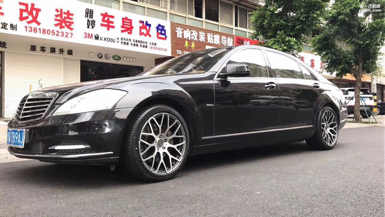 奔馳S400升級20寸巴博斯鍛造輪轂