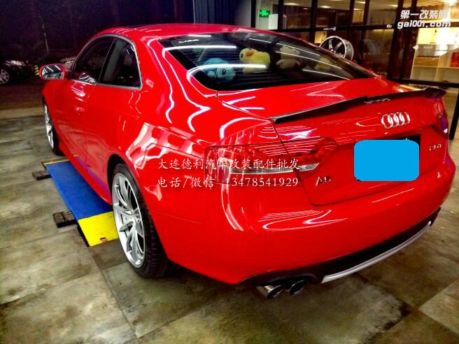 老款奧迪A5改裝 RAYS  G25輪轂  布雷博GT6 鮑魚剎車