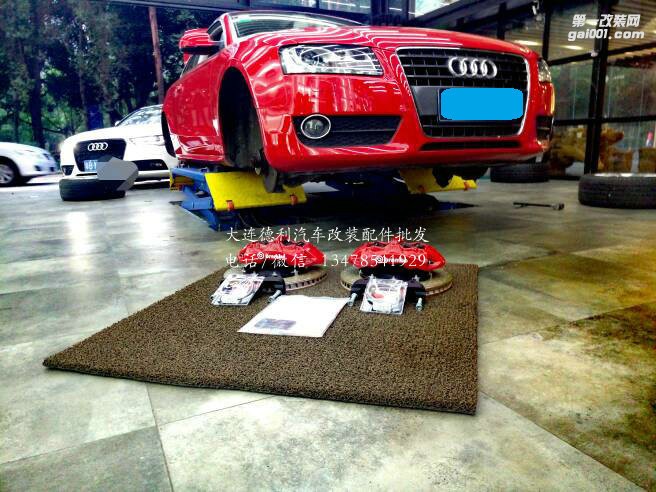 老款奧迪A5改裝 RAYS  G25輪轂  布雷博GT6 鮑魚剎車