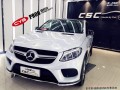 奔馳GLE CYS鐳射白 PR00 汽車改色貼膜 18611722254 (5)