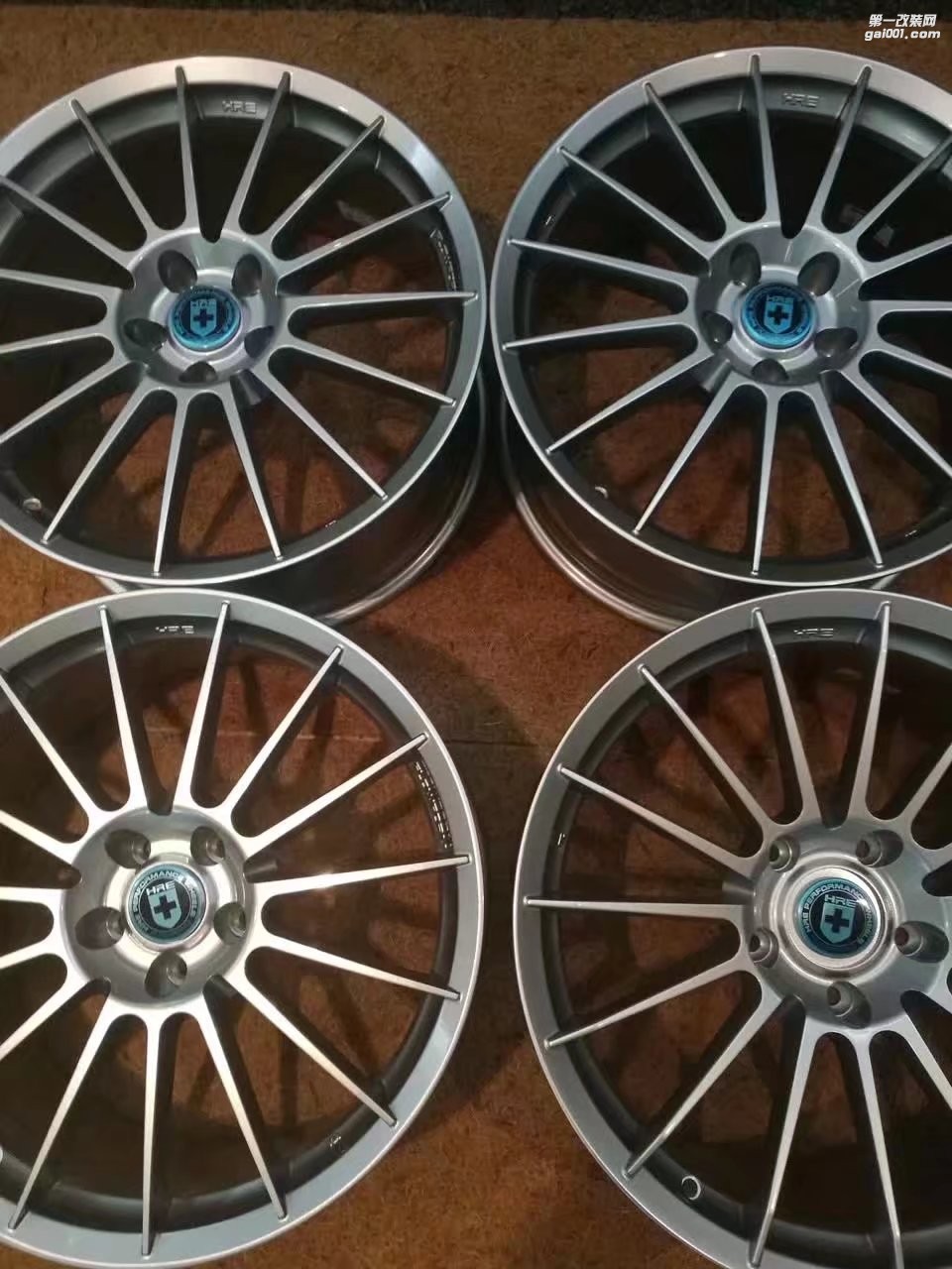 美國  HRE  FF15 FLOWFORM 鑄造系列！   19寸 8.5*30  9.5*42  5*120 亮銀色