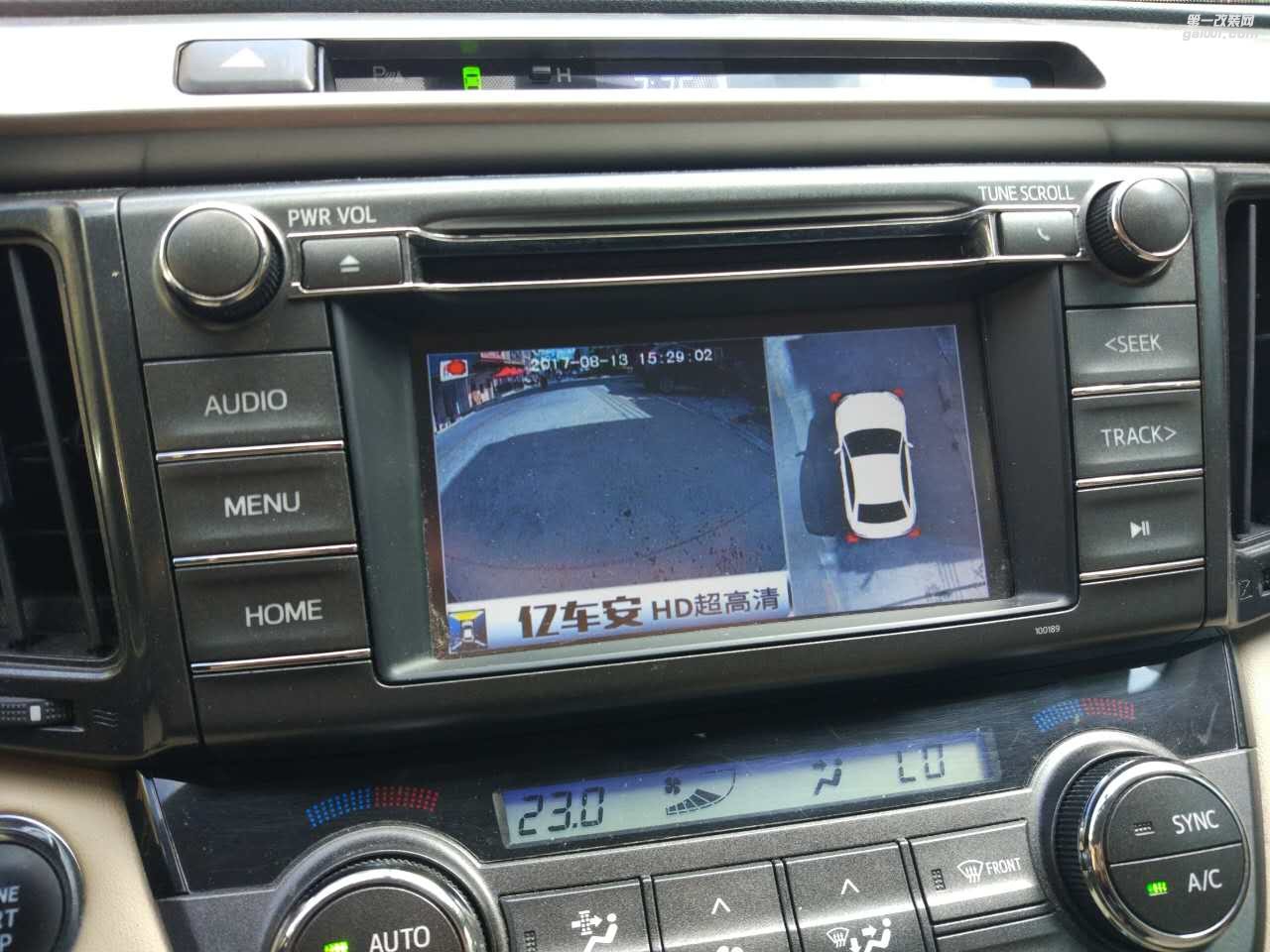 汕頭潮陽棉城豐田新RAV4駐潮南車韻加裝360度全景記錄儀過程花絮