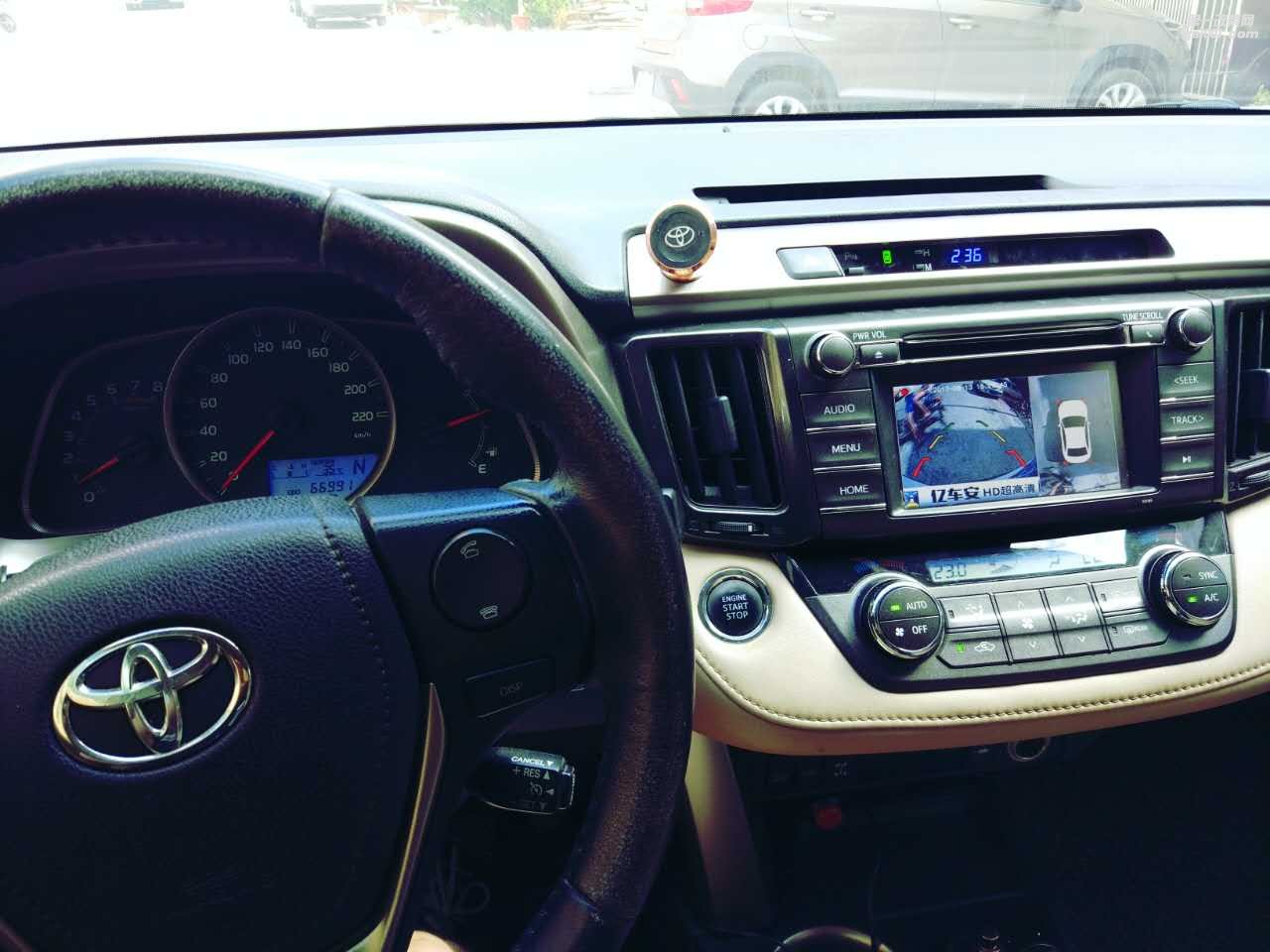 汕頭潮陽棉城豐田新RAV4駐潮南車韻加裝360度全景記錄儀過程花絮
